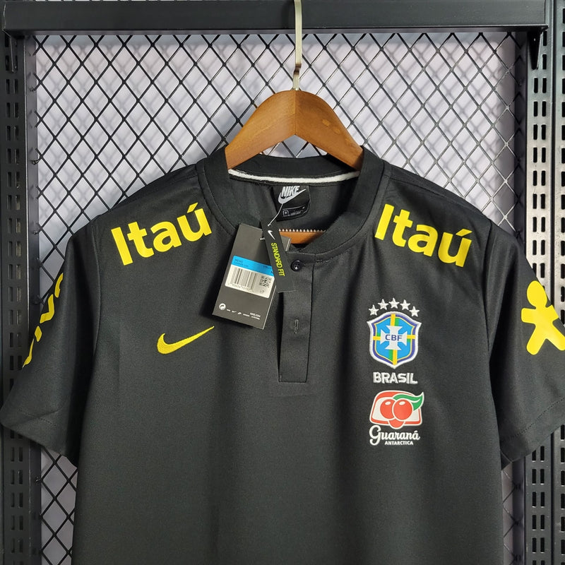 Camisa Seleção Brasileira I 20/21 Torcedor Nike Masculina - Amarelo e Verde
